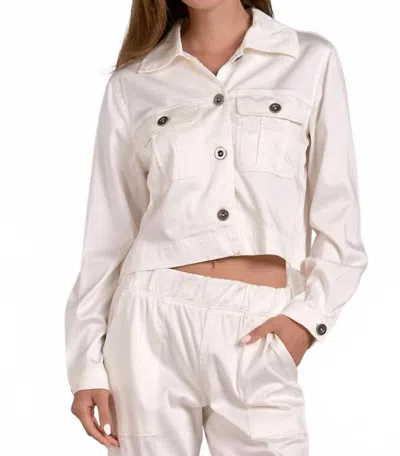 Elan Ira Jacket In White
