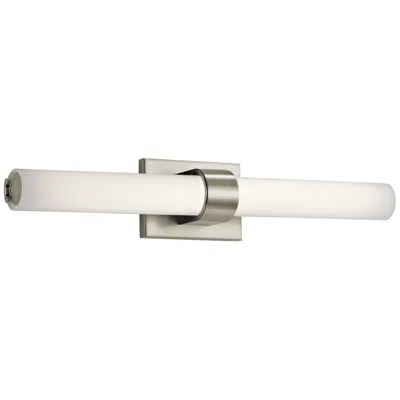 Elan Izza™ 25 1/4"w Brushed Nickel Led Bath Light