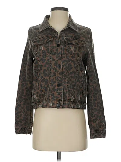 Pre-owned Elan Jacket In Brown