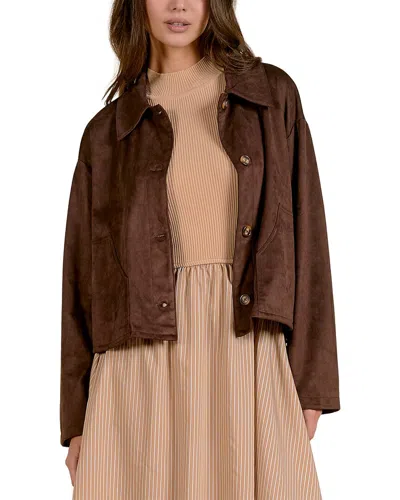 Elan Jacket In Brown