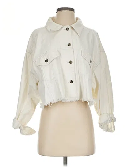 Pre-owned Elan Jacket In Ivory