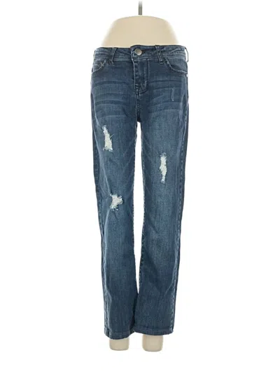 Pre-owned Elan Jeans In Blue