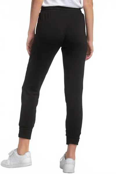 Elan Jogger Pants With Tie In Black
