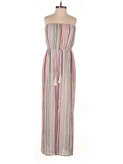 Pre-owned Elan Jumpsuit In Ivory