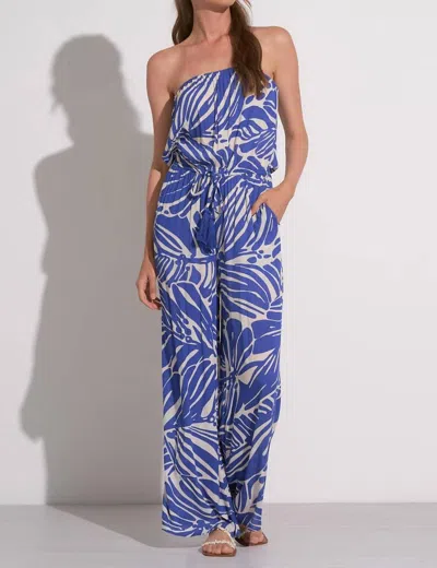 Elan Kauai Jumpsuit In Sky Blue