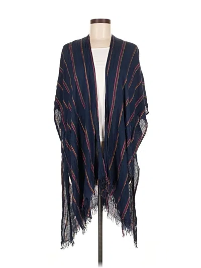 Pre-owned Elan Kimono In Blue