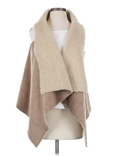 Pre-owned Elan Kimono In Tan