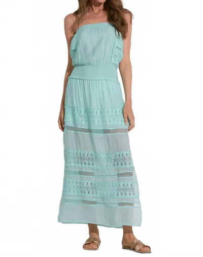 Elan Kira Midi Dress In Aqua In Blue