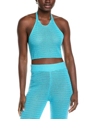 Elan Knit Top In Blue