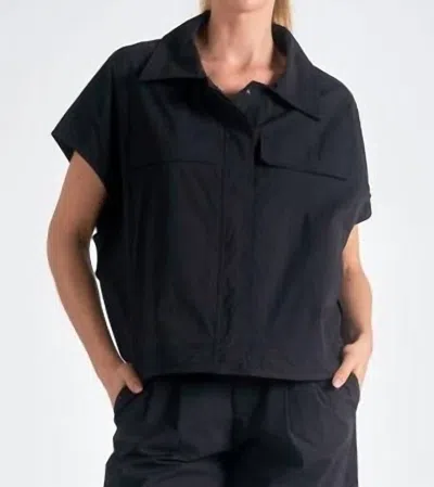 Elan Last Spot Blouse In Black