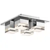 Elan Lighting Gorve 12" Wide Modern Chrome Led Ceiling Light