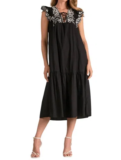 Elan Lisa Dress In Black