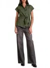 Elan Little Things Shirt In Green In Green