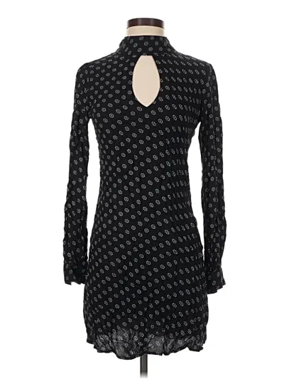 Pre-owned Elan Long Sleeve Top Black Turtleneck Tops