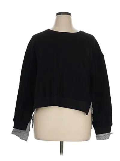 Pre-owned Elan Long Sleeve T-shirt In Black