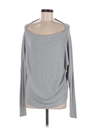 Pre-owned Elan Long Sleeve T-shirt In Gray