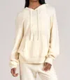 Elan Love Graphic Hoodie In White In White