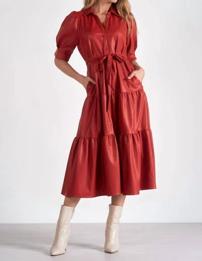Elan Maisie Dress In Red