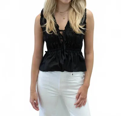 Elan Marlowe Top In Black