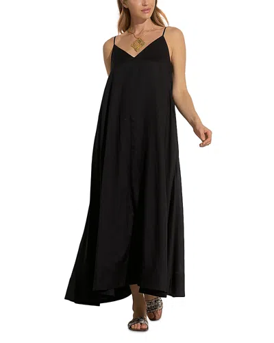 chinese dress ladies ELAN BLACK MAXI DRESS main image 1