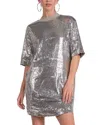Elan Mini Dress In Silver