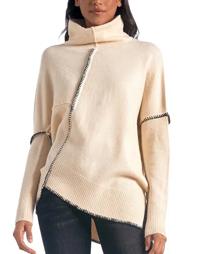 ELAN ELAN MOCK NECK SWEATER