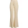 Elan Pointelle Cover-up Sweater Pants In Neutral
