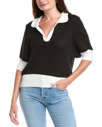 Elan Polo Sweater In Multi