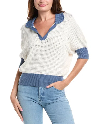 Elan Polo Sweater In Multi