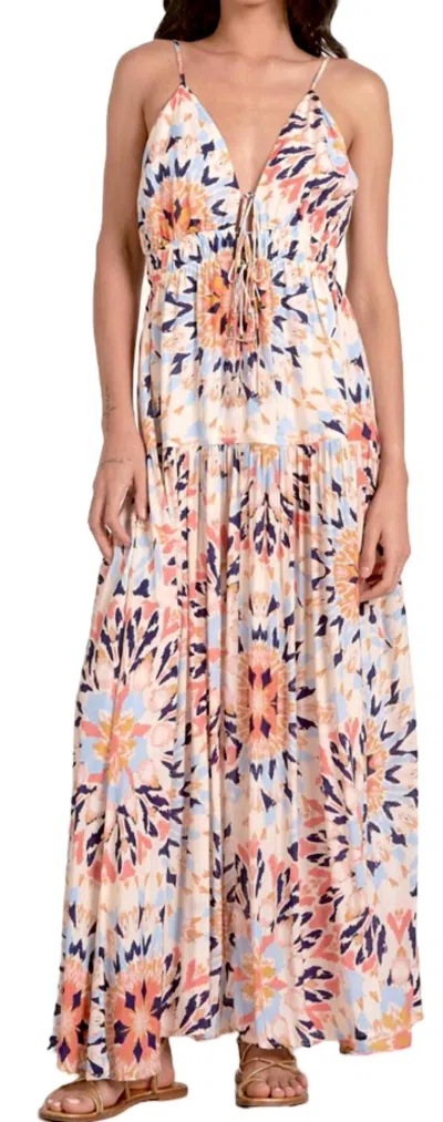 ELAN PRINTED MAXI DRESS IN KALEIDOSCOPE