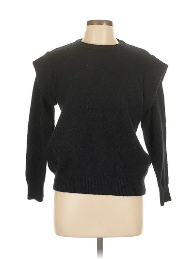 Pre-owned Elan Pullover Sweater In Black