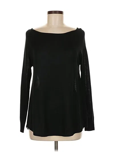 Pre-owned Elan Pullover Sweater In Black