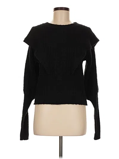 Pre-owned Elan Pullover Sweater In Black