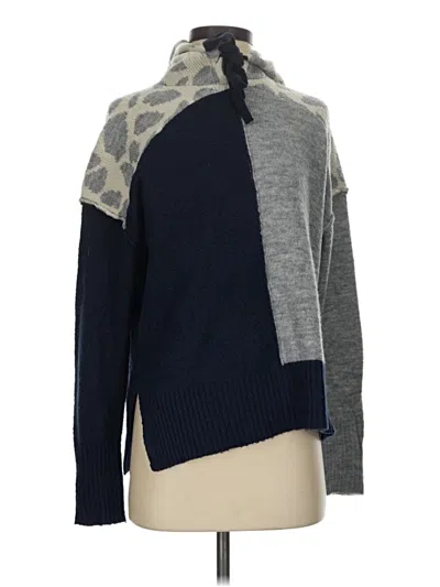 Pre-owned Elan Pullover Sweater In Blue