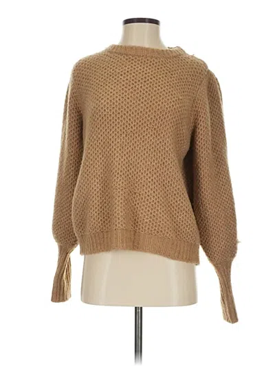 Pre-owned Elan Pullover Sweater In Brown