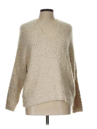 Pre-owned Elan Pullover Sweater In Brown