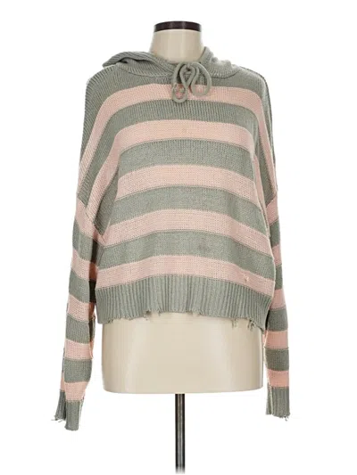 Pre-owned Elan Pullover Sweater In Gray