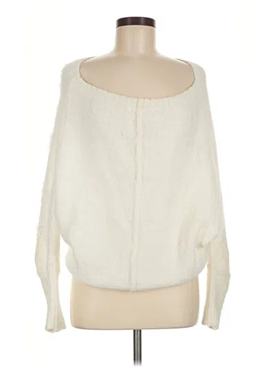 Pre-owned Elan Pullover Sweater In Ivory