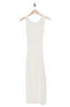 Elan Reversible Cutout Midi Cover-up Dress In White