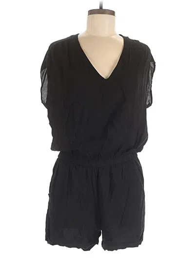 Pre-owned Elan Romper In Black