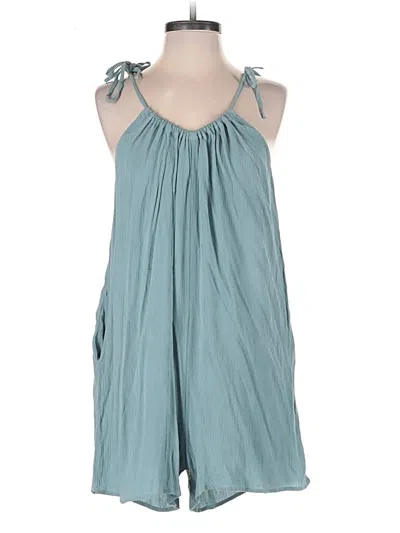 Pre-owned Elan Romper In Blue