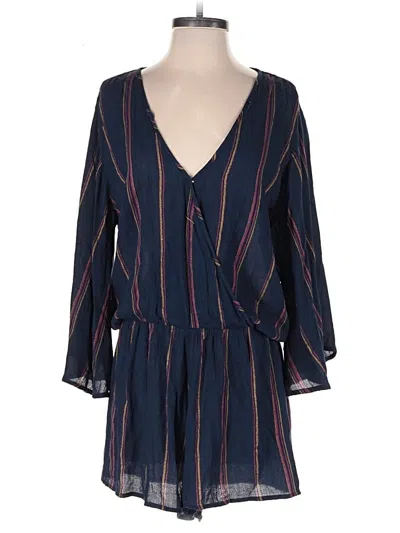 Pre-owned Elan Romper In Blue