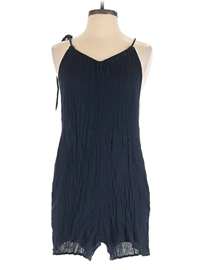 Pre-owned Elan Romper In Blue