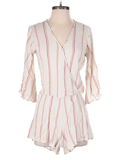 Pre-owned Elan Romper In Ivory