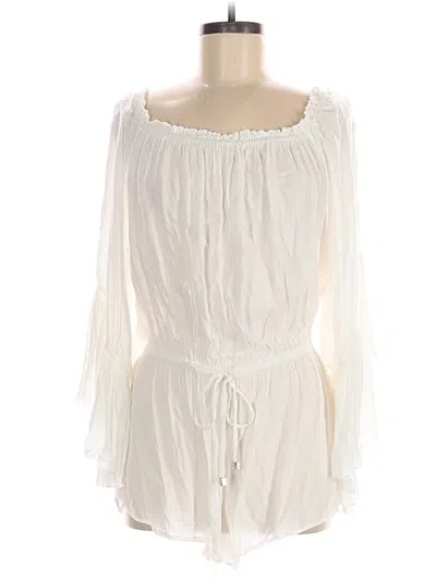 Pre-owned Elan Romper In Ivory