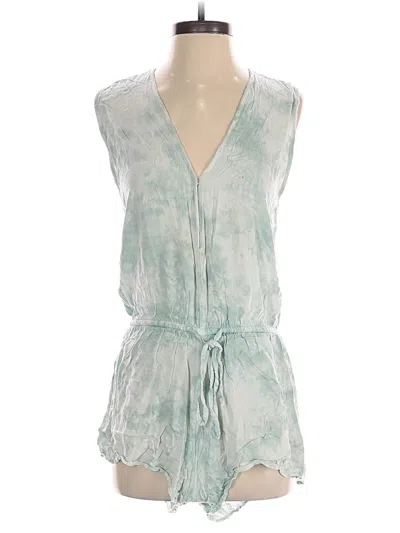 Pre-owned Elan Romper In Teal