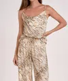 Elan Sahara Tank Top In Neutral