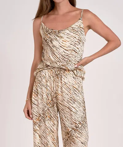 Elan Sahara Tank Top In Neutral