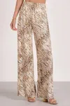 Elan Casual Breeze Flowy Wide Leg Pants In Neutral Sahara