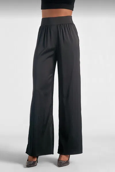 Elan Wide Leg Pants In Black